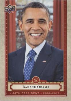 2020 Upper Deck Presidential Weekly Packs #44 Barack Obama Front