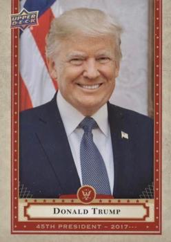 2020 Upper Deck Presidential Weekly Packs #45 Donald Trump Front