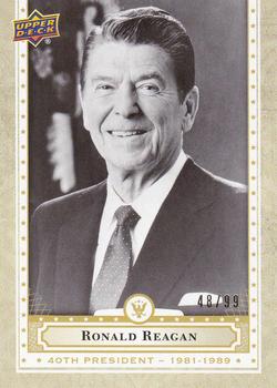 2020 Upper Deck Presidential Weekly Packs - White #40 Ronald Reagan Front