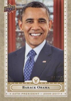 2020 Upper Deck Presidential Weekly Packs - White #44 Barack Obama Front