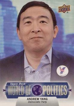 2020 Upper Deck Presidential Weekly Packs - World of Politics Primary Candidates #PC-AY Andrew Yang Front