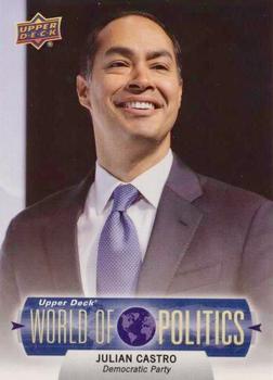 2020 Upper Deck Presidential Weekly Packs - World of Politics Primary Candidates #PC-JC Julian Castro Front