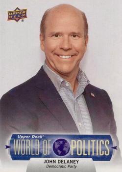 2020 Upper Deck Presidential Weekly Packs - World of Politics Primary Candidates #PC-JD John Delaney Front