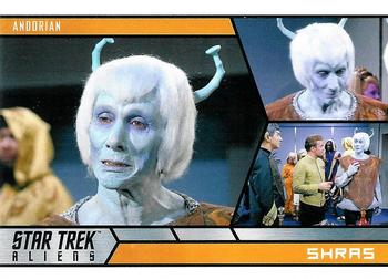 2014 Rittenhouse Star Trek Aliens  #8 Shras Front