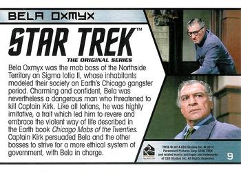 2014 Rittenhouse Star Trek Aliens  #9 Bella Oxmyx Back