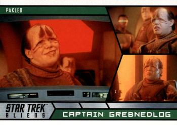 2014 Rittenhouse Star Trek Aliens  #19 Captain Grebnedlog Front