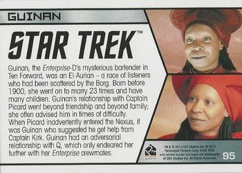 2014 Rittenhouse Star Trek Aliens  #95 Guinan Back
