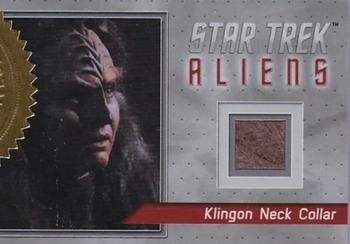 2014 Rittenhouse Star Trek Aliens  #R1 Klingon Neck Collar Front