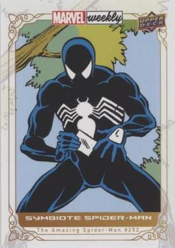 2019 Upper Deck Marvel Weekly #2 Symbiote Spider-Man Front