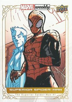 2019 Upper Deck Marvel Weekly #4 Superior Spider-Man Front