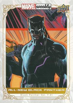 2019 Upper Deck Marvel Weekly #16 All New Black Panther Front