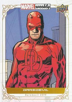 2019 Upper Deck Marvel Weekly #22 Daredevil Front