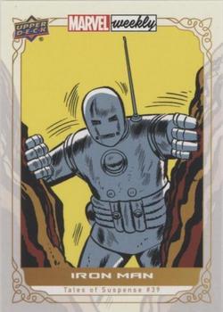2019 Upper Deck Marvel Weekly #33 Iron Man Front