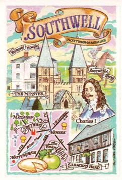 1999 Reflections of a Bygone Age Nottinghamshire Towns 1st Series #1 Southwell Front