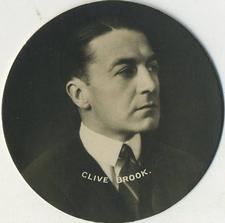 1924 Godfrey Phillips Cinema Stars (Circular) #NNO Clive Brook Front