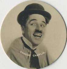1924 Godfrey Phillips Cinema Stars (Circular) #NNO Charlie Chaplin Front