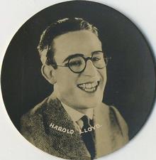 1924 Godfrey Phillips Cinema Stars (Circular) #NNO Harold Lloyd Front