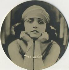 1924 Godfrey Phillips Cinema Stars (Circular) #NNO Pola Negri Front