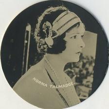 1924 Godfrey Phillips Cinema Stars (Circular) #NNO Norma Talmadge Front