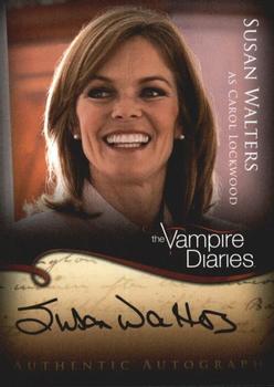 2011 Cryptozoic The Vampire Diaries Season 1 - Autographs #A17 Susan Walters Front