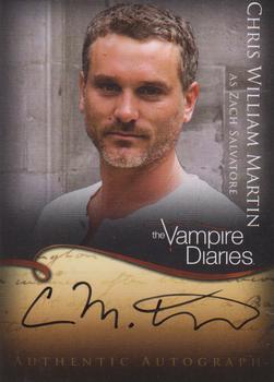 2011 Cryptozoic The Vampire Diaries Season 1 - Autographs #A18 Chris William Martin Front