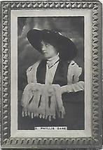 1910-20 Imperial Tobacco Actresses (C90) #10 Phyllis Dare Front