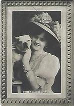 1910-20 Imperial Tobacco Actresses (C90) #22 Gertie Millar Front