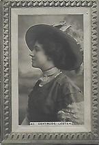 1910-20 Imperial Tobacco Actresses (C90) #42 Gertrude Lester Front