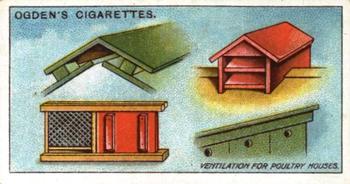 1922 Ogden's Poultry Rearing & Management #4 Ventilation for Poultry Houses Front
