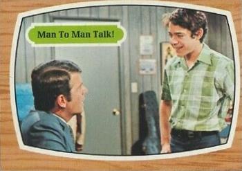 1970 Topps The Brady Bunch Test Issue #46 Man To Man Talk! Front