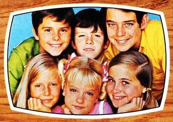 1970 Topps The Brady Bunch Test Issue #55 Brady Kids Photo Front