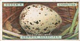 1926 Ogden's British Bird's Eggs (Cut-outs) #34 Common Sandpiper Front