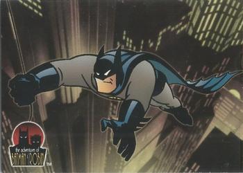 1996 Fleer/SkyBox Welch's/Eskimo Pie The Adventures of Batman and Robin #4 Gotham City Front