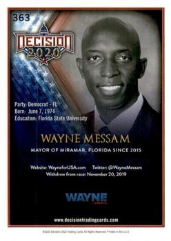 2020 Decision 2020 #363 Wayne Messam Back