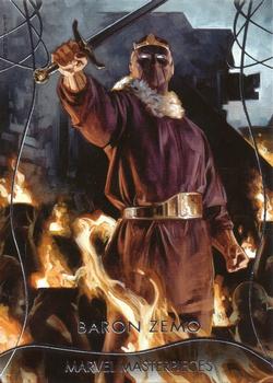 2020 SkyBox Marvel Masterpieces #9 Baron Zemo Front