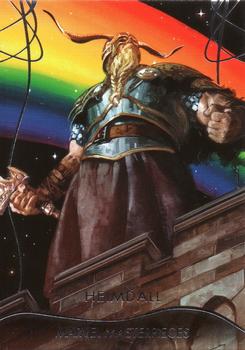 2020 SkyBox Marvel Masterpieces #15 Heimdall Front