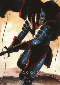 2020 SkyBox Marvel Masterpieces #21 Black Knight Front