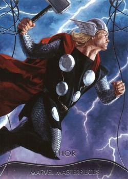 2020 SkyBox Marvel Masterpieces #26 Thor Front