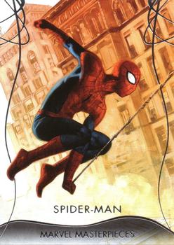 2020 SkyBox Marvel Masterpieces #29 Spider-Man Front