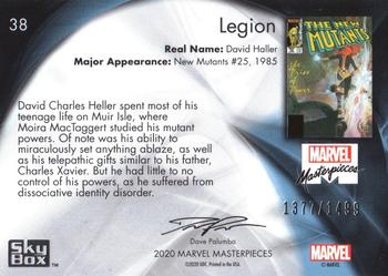 2020 SkyBox Marvel Masterpieces #38 Legion Back