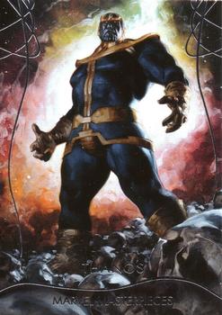 2020 SkyBox Marvel Masterpieces #47 Thanos Front
