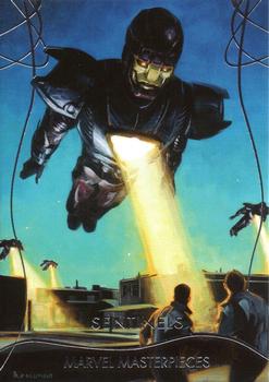 2020 SkyBox Marvel Masterpieces #73 Sentinels Front
