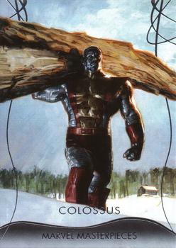 2020 SkyBox Marvel Masterpieces #74 Colossus Front