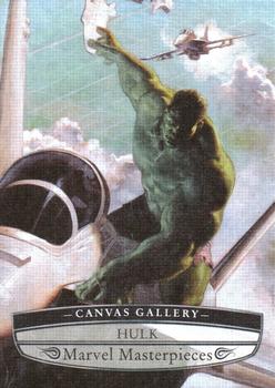 2020 Marvel Masterpieces Trading Card Gold Foil #58 Hulk 