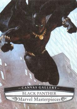 2020 SkyBox Marvel Masterpieces #96 Black Panther Front