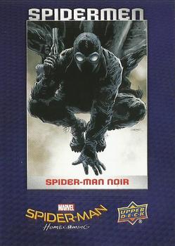 2017 Upper Deck Marvel Spider-Man Homecoming - Spidermen #SM9 Spider-Man Noir Front