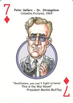 2006 Hero Decks Hooray for Hollywood Playing Cards #7♦ Peter Sellers Front