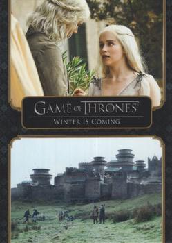 2020 Rittenhouse Game of Thrones The Complete Series #1 Winter Is Coming Front