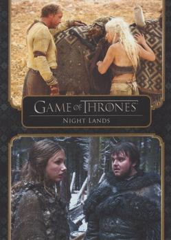 2020 Rittenhouse Game of Thrones The Complete Series #12 The Night Lands Front