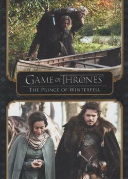 2020 Rittenhouse Game of Thrones The Complete Series #18 The Prince of Winterfell Front